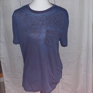 Boys Bluish/Purple Dress Shirt w/Front pocket
